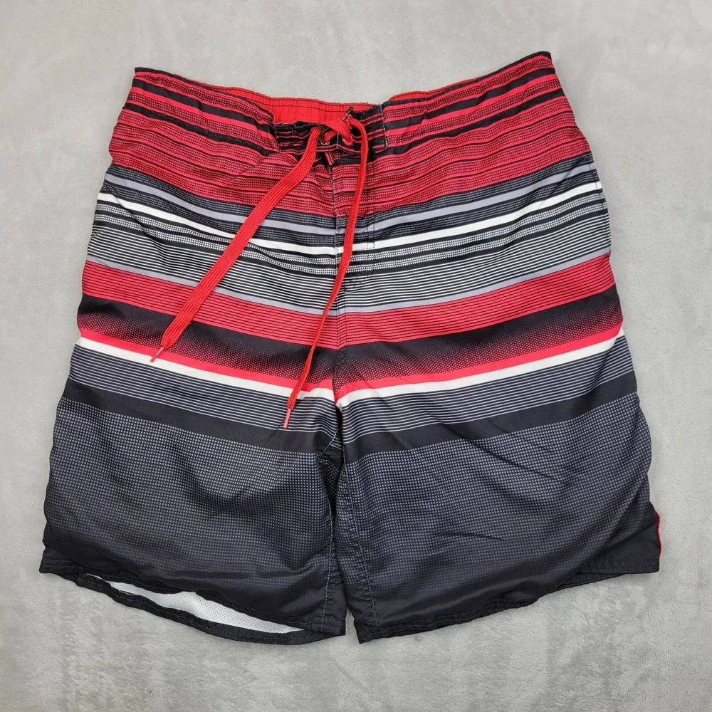 Ocean Pacific Swim Trunks Mens Large Mesh Lined Shorts Swim‎ Surf Board Adult 38